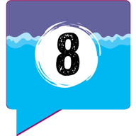 8 Week Community Wellness Streak badge