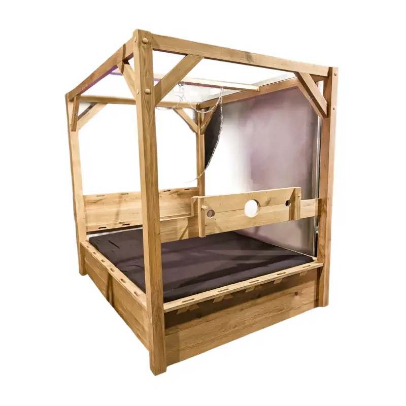 High canopy bed