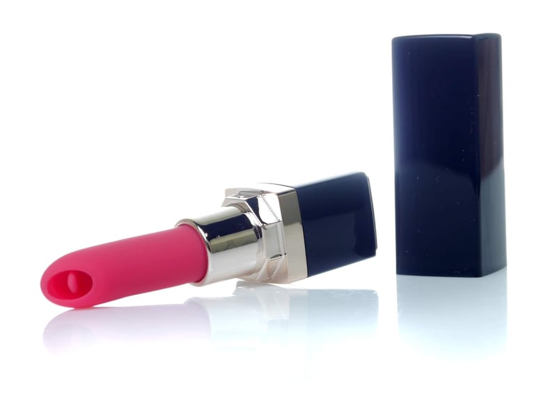 "Stymulator-Lipstick Vibrator USB 10 Functions – dyskretny masażer w kształcie szminki"